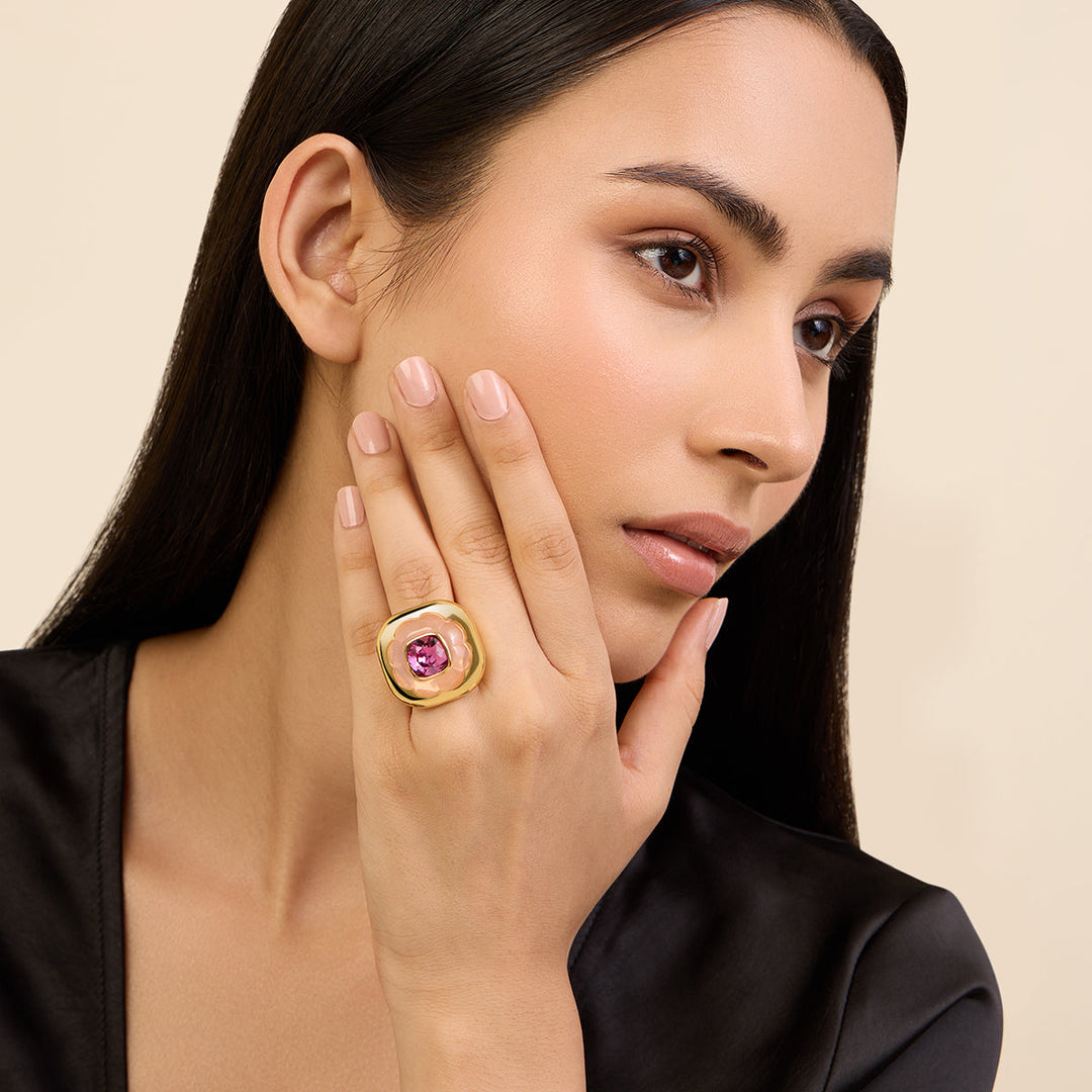 Pink Amethyst Ring