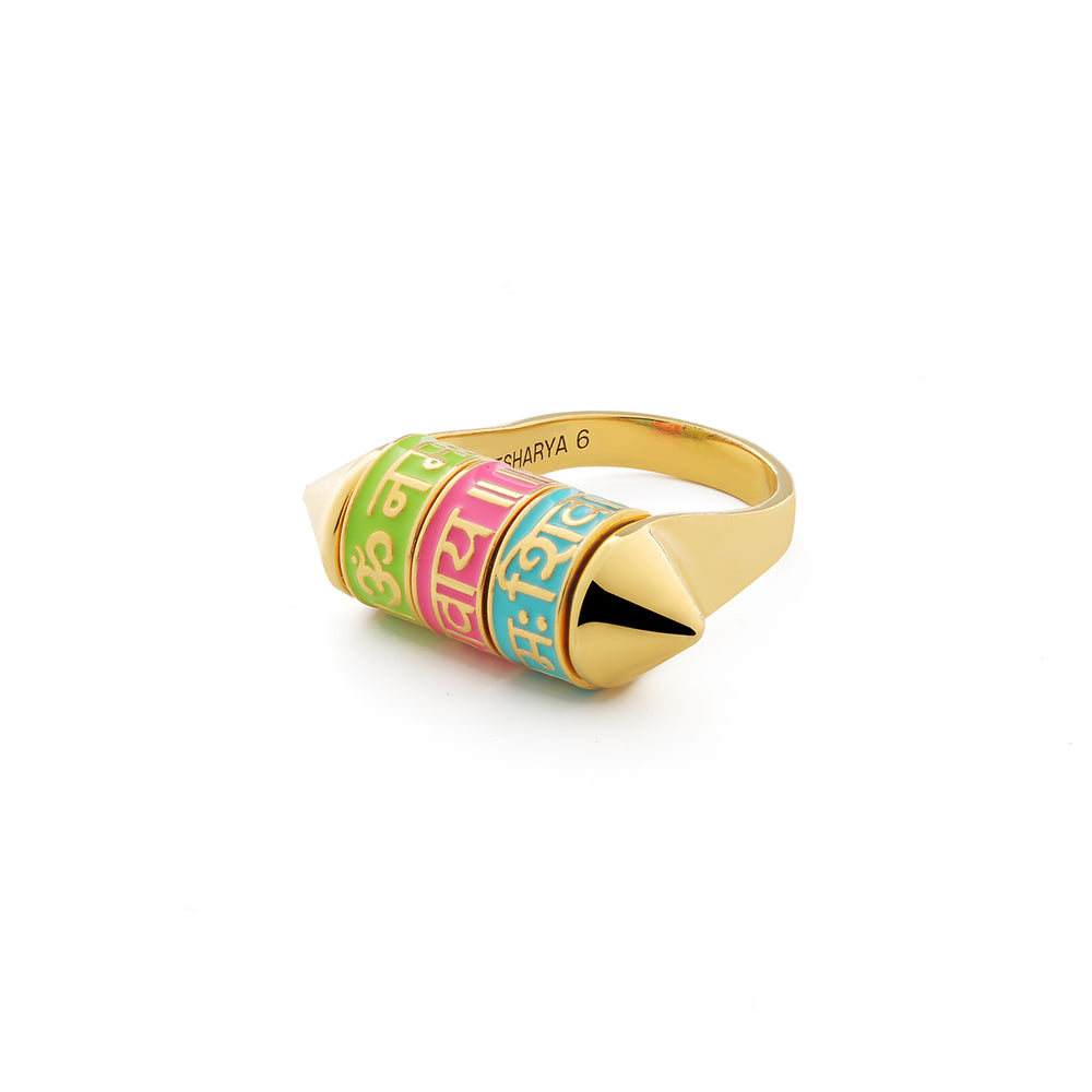 Prayer Wheel Ring