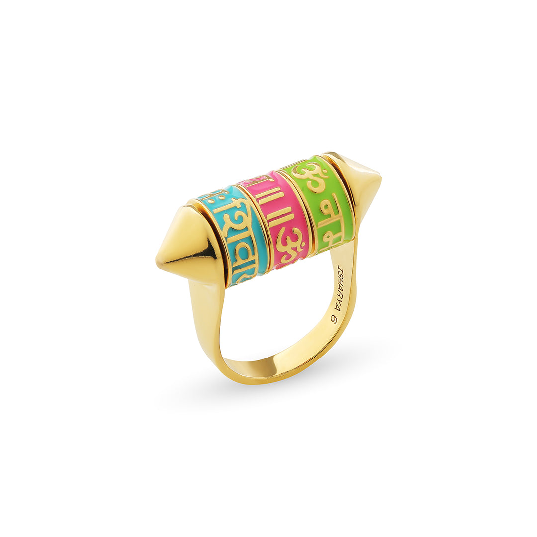 Prayer Wheel Ring