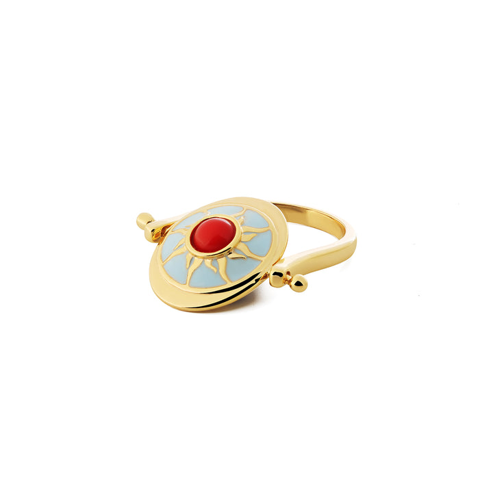 Reversible Sun & Stars Ring