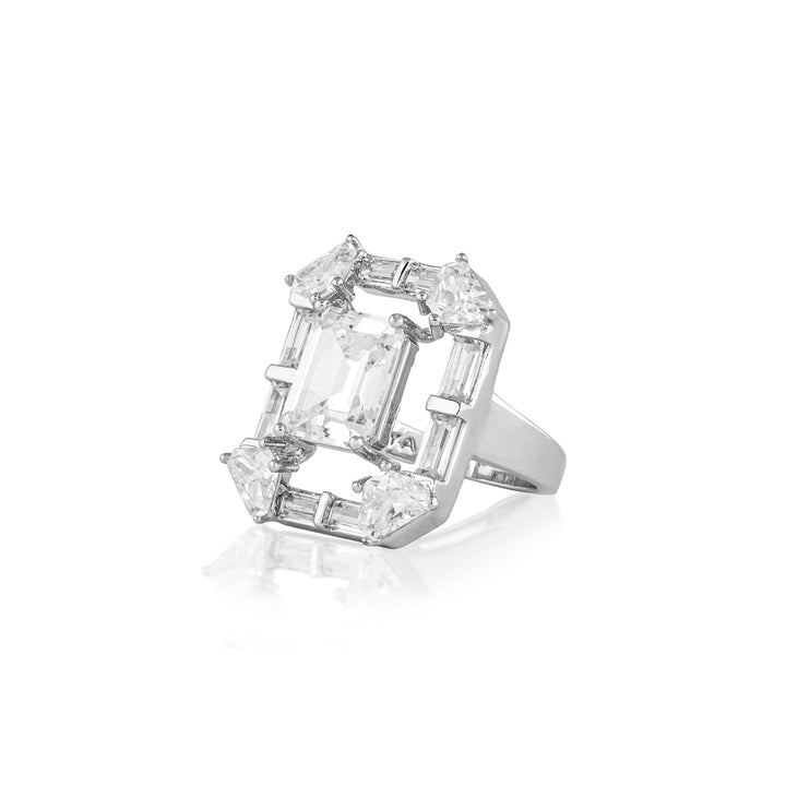 Luxe Solitaire Statement Ring