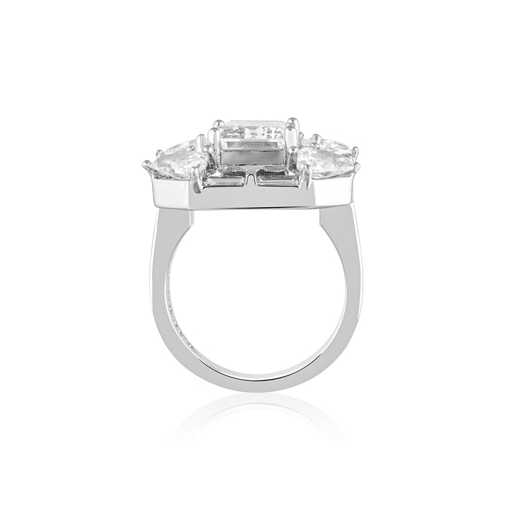 Luxe Solitaire Statement Ring