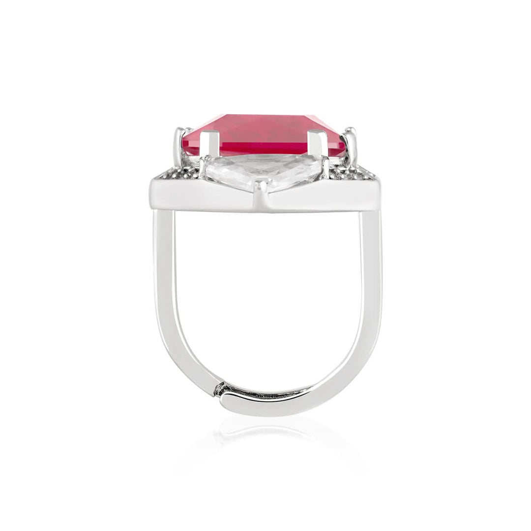 Ruby Corumdum Cocktail Ring