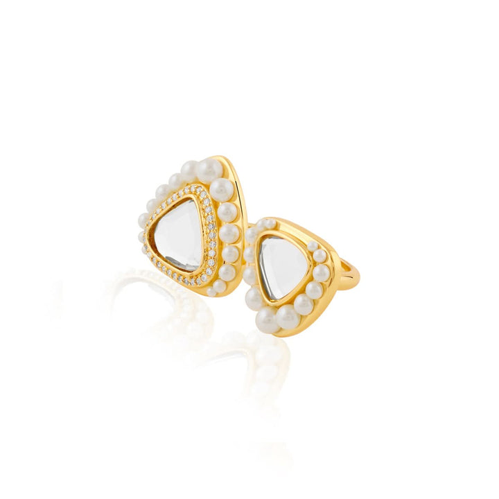Noori Two Finger Open Ring