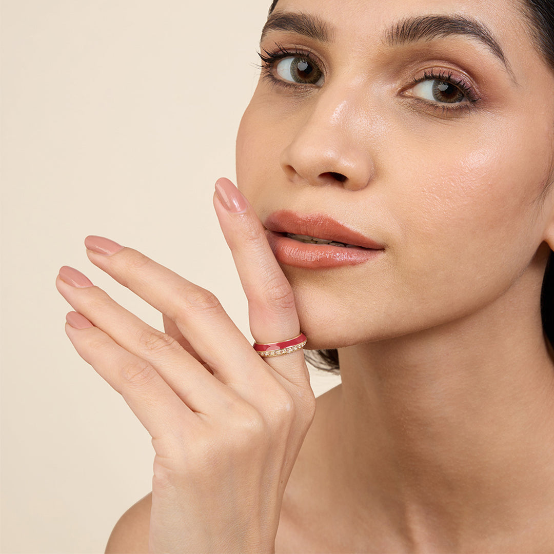 Ruby Disco Ring