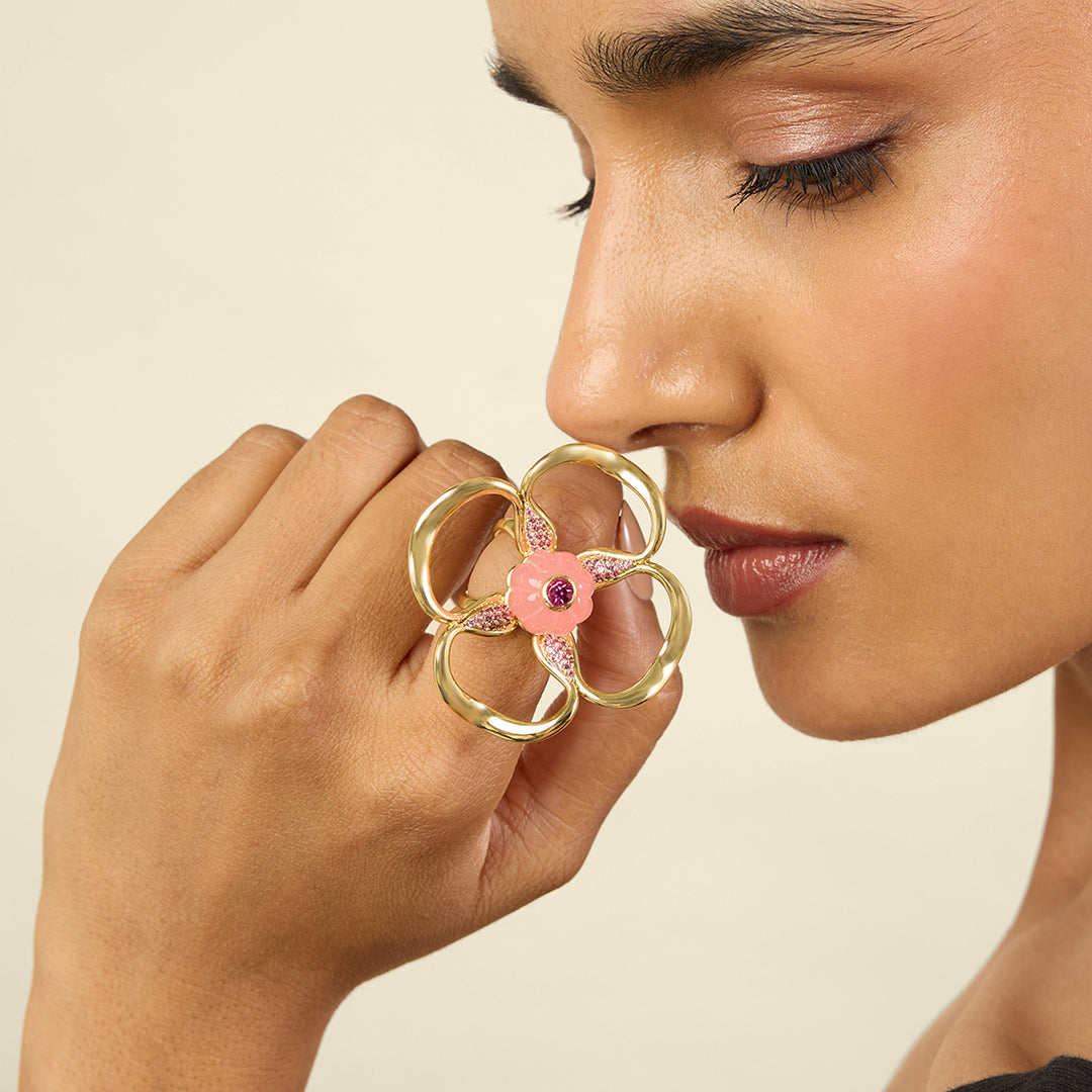 Buy Rosé Fleur Ring Online - Main Image