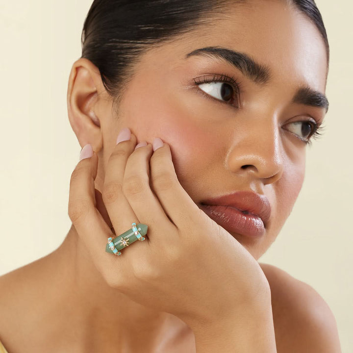 Verdant Vibe Amulet Ring