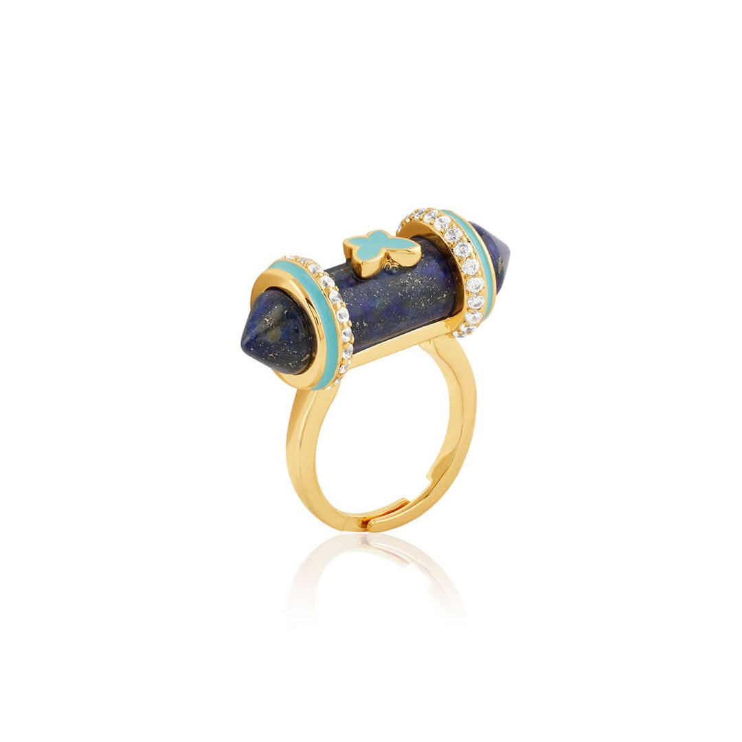 Midnight Manifest Amulet Ring