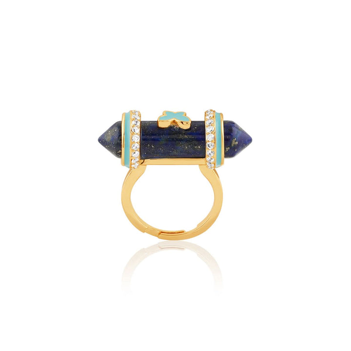 Midnight Manifest Amulet Ring
