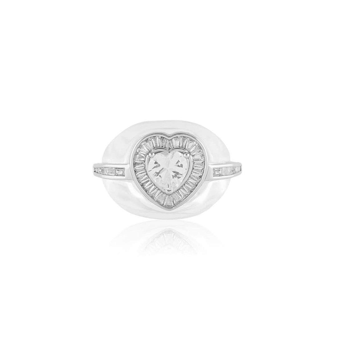 Elysian Heart Statement Ring