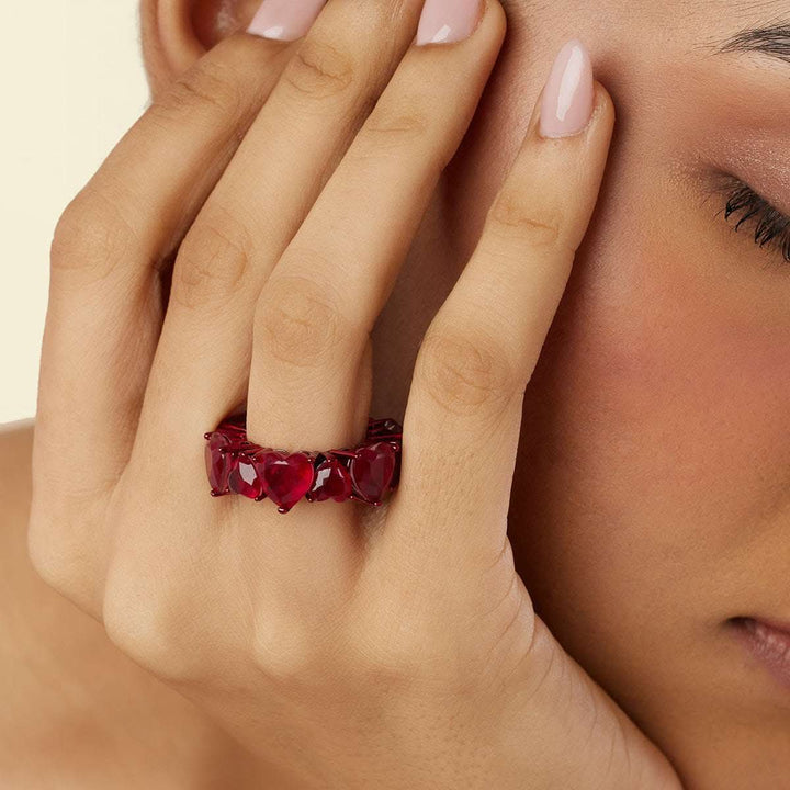 Eternal Elegance Ruby Infinity Band