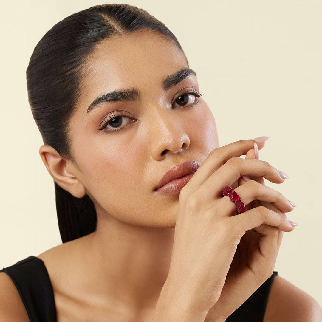 Eternal Elegance Ruby Infinity Band