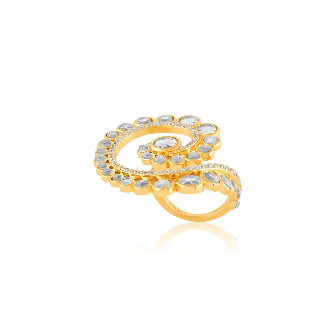 Orvalho Spiral Ring