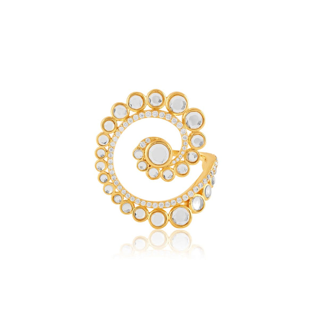 Orvalho Spiral Ring