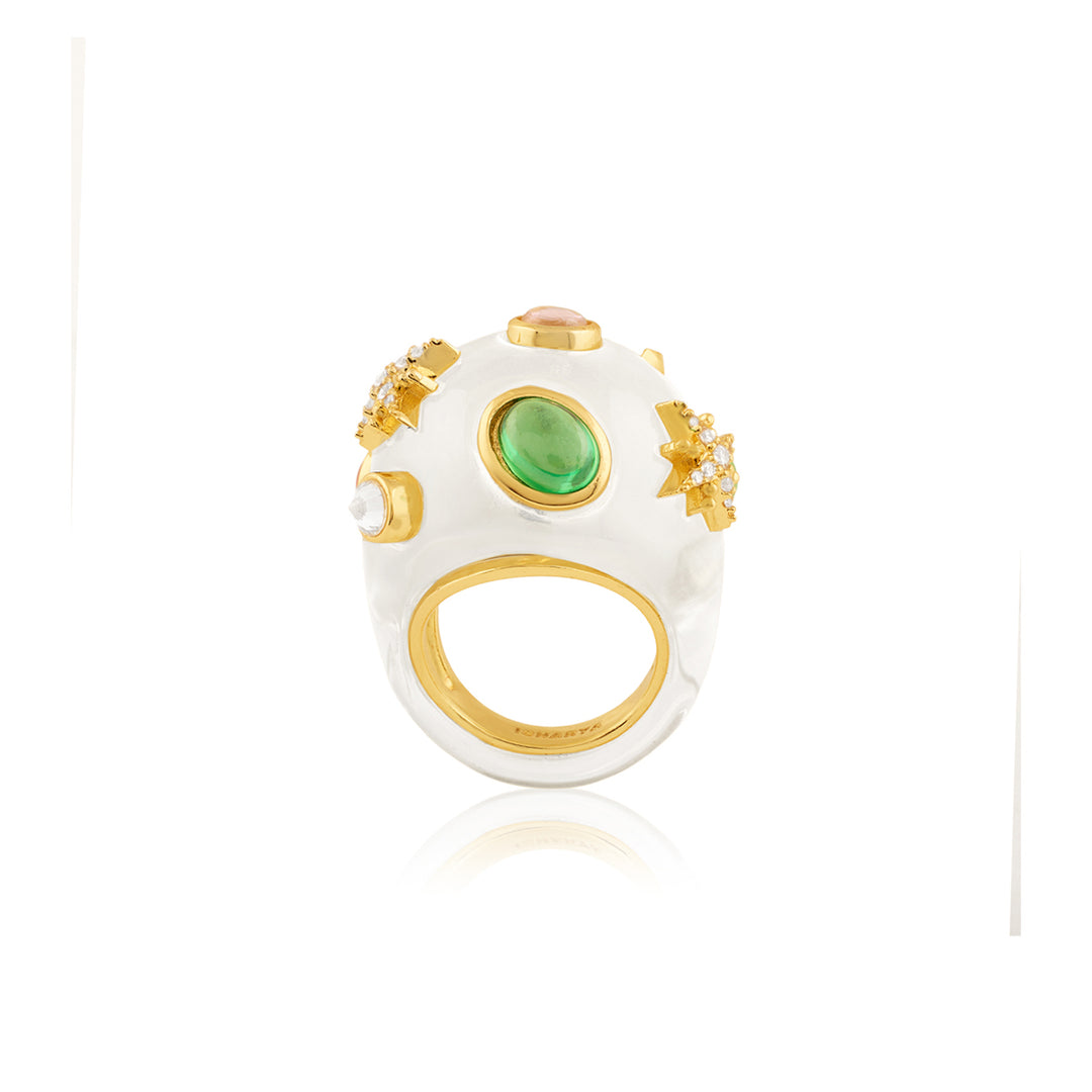 Omna's Moonrock Statement Ring