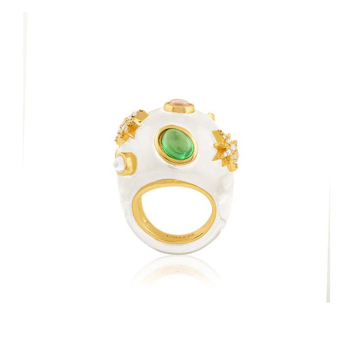 Omna's Moonrock Statement Ring