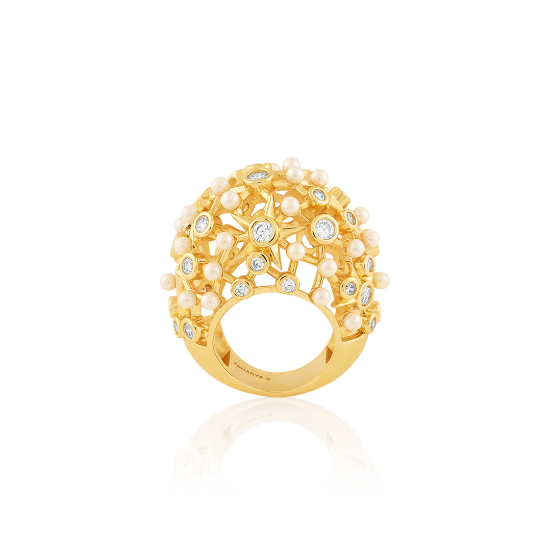 Mystara Pearl Ring