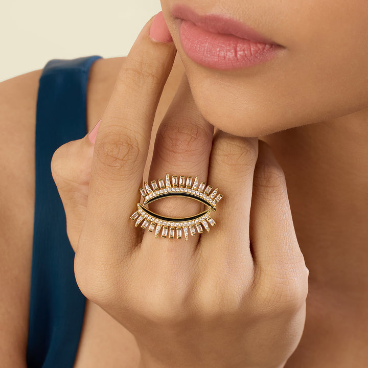 Vestra Ring In 18Kt Gold Plated