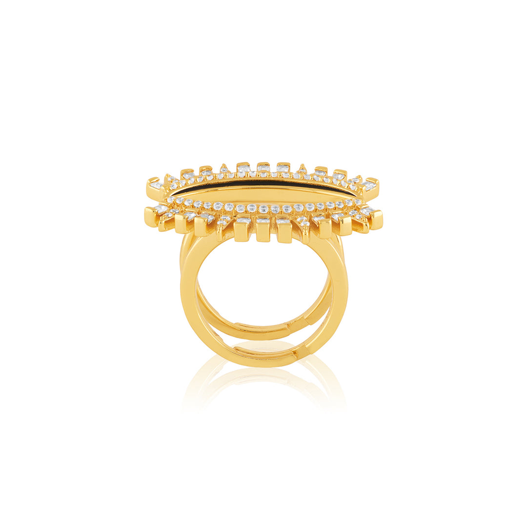 Vestra Ring In 18Kt Gold Plated
