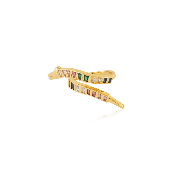 Dhronaa Multi-Coloured Statement Ring