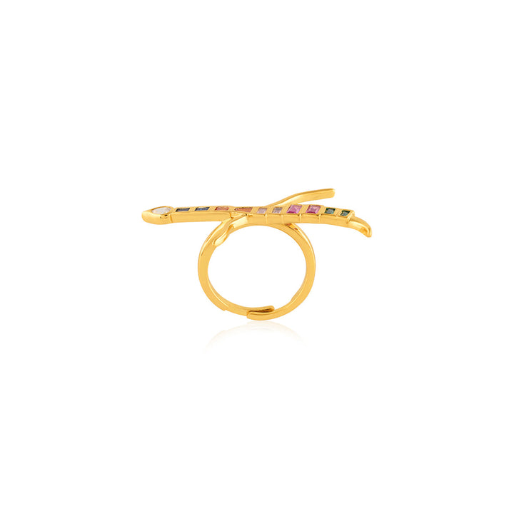 Hamsi Multi-Coloured Statement Ring
