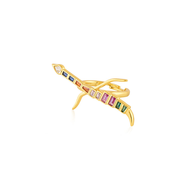 Hamsi Multi-Coloured Statement Ring