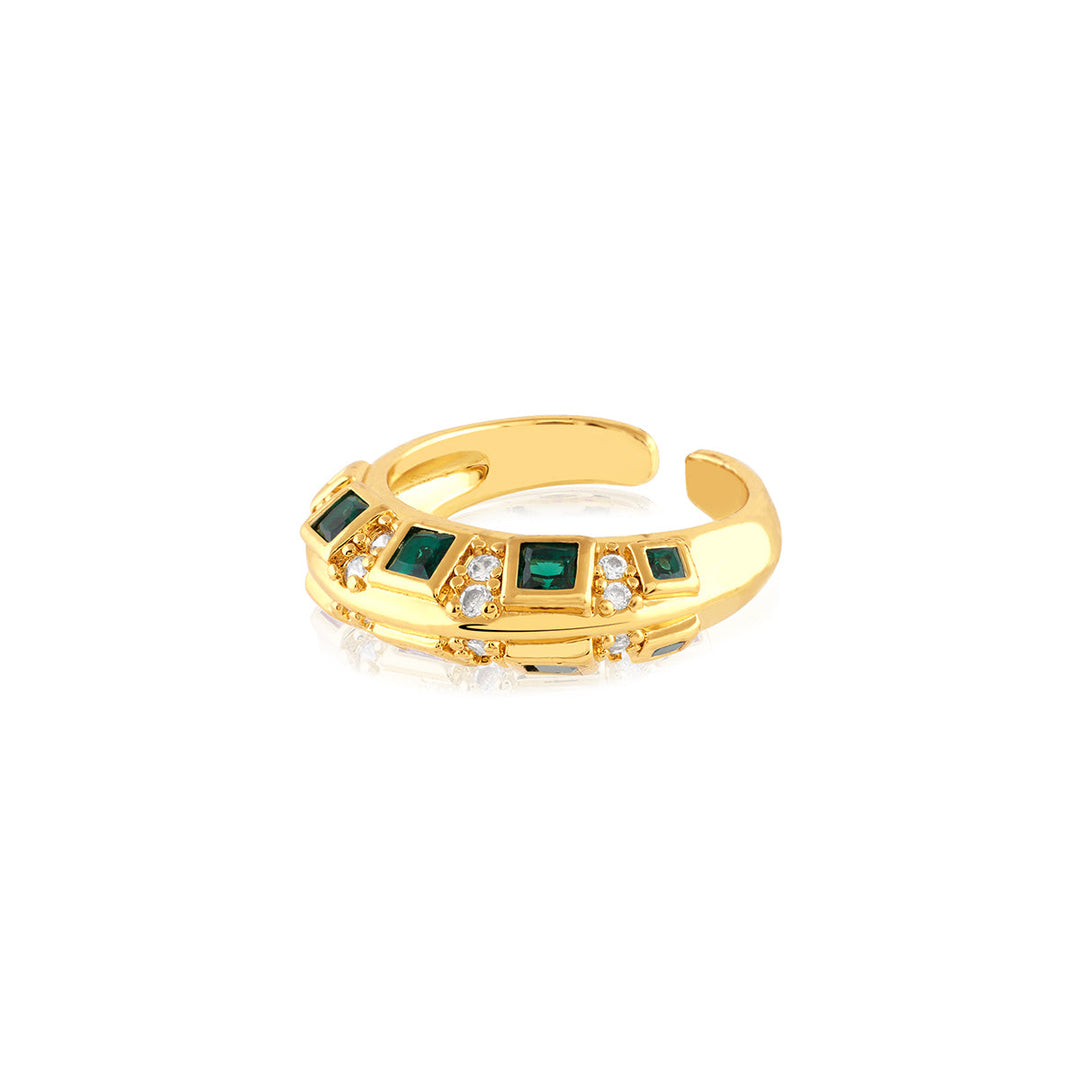 Crafted Legends Green Ring