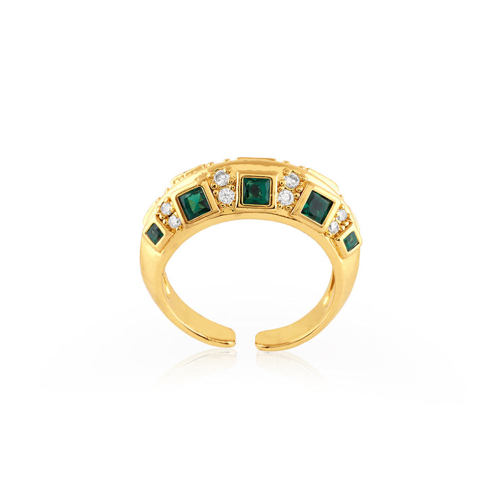 Crafted Legends Green Ring