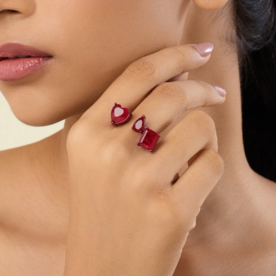 Mirabelle Ruby Ring