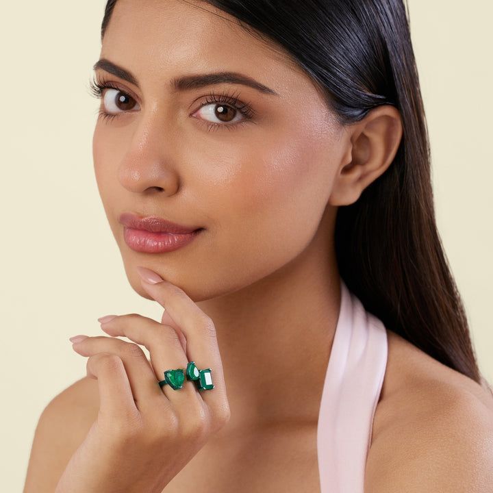 Florence Emerald Ring