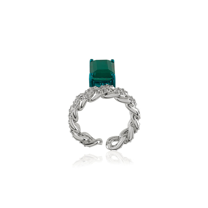 Camellia Emerald Ring