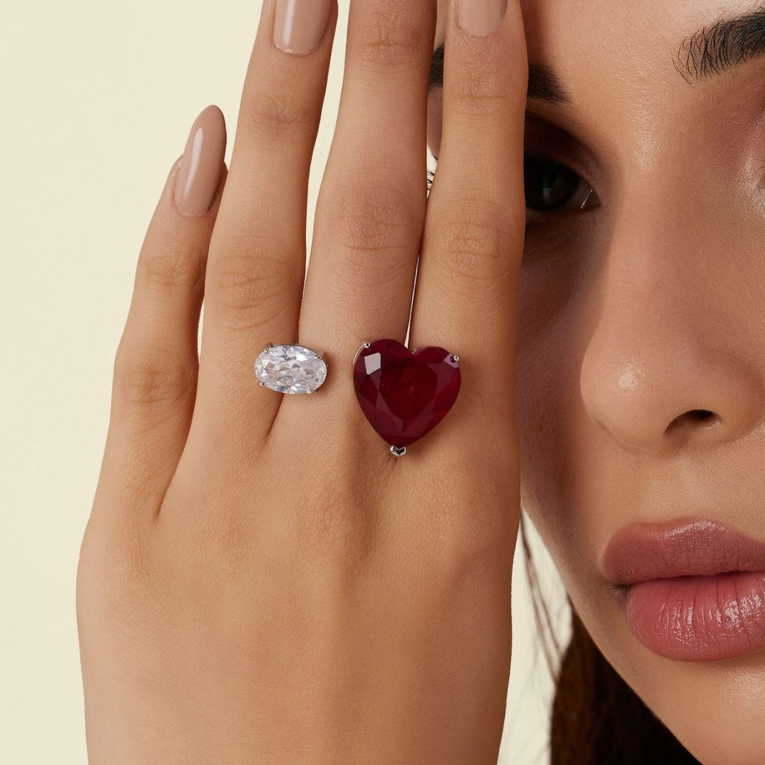 Rubine Botox Statement Ring