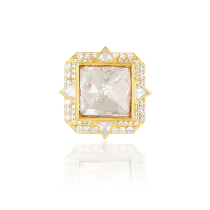 Polki Royal Signet Ring