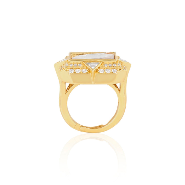 Polki Royal Signet Ring