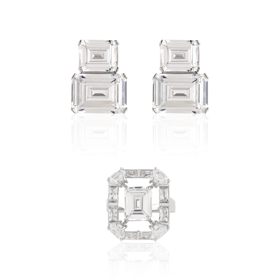 Reverie Ring & Earrings Set