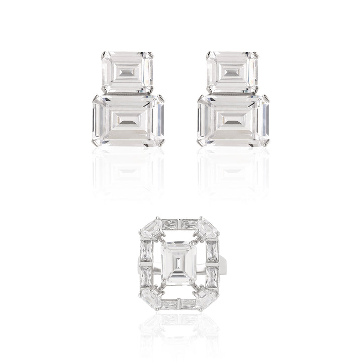 Reverie Ring & Earrings Set