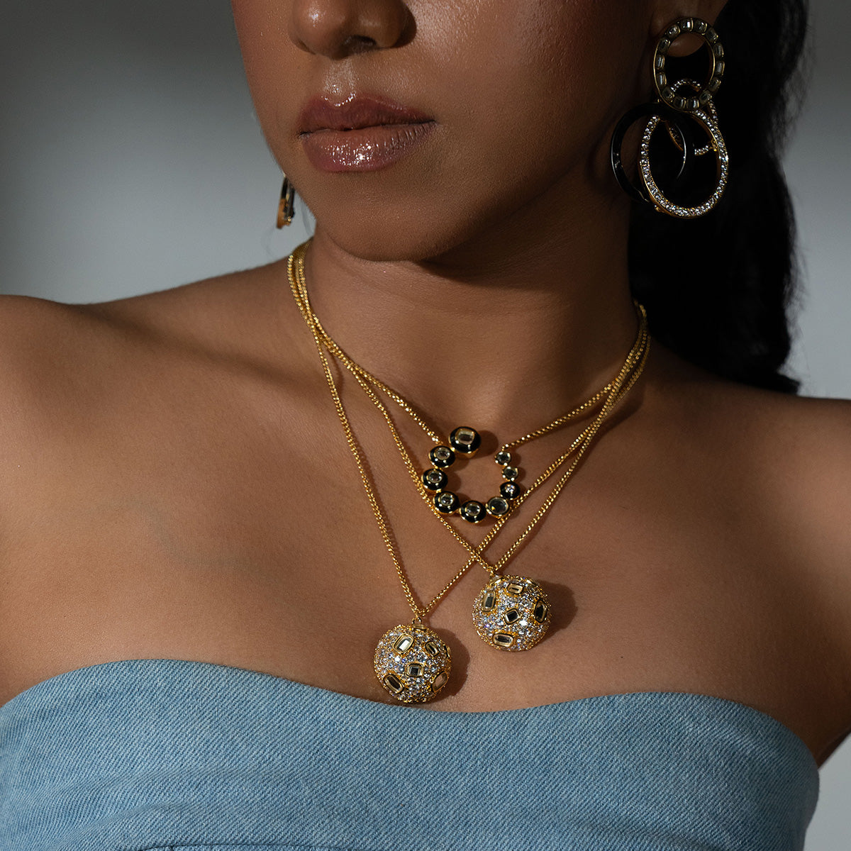 Savage Circle Necklace - Isharya | Modern Indian Jewelry
