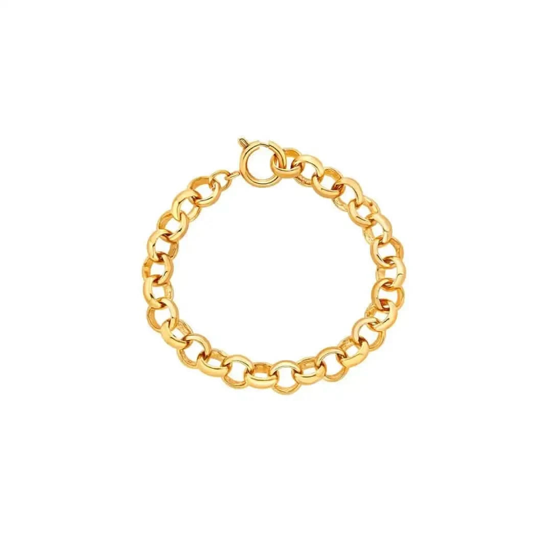 Personalizable Round Link Bracelet
