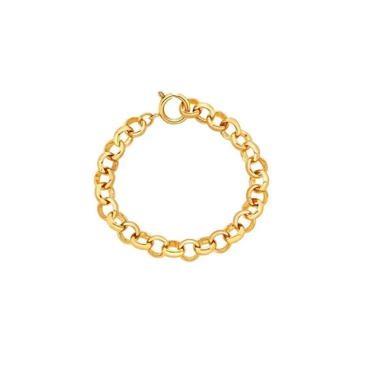 Personalizable Round Link Bracelet