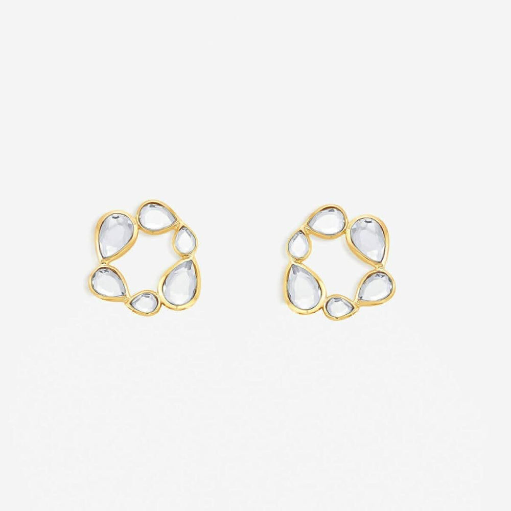 Mirrors on the Move Stud Earrings