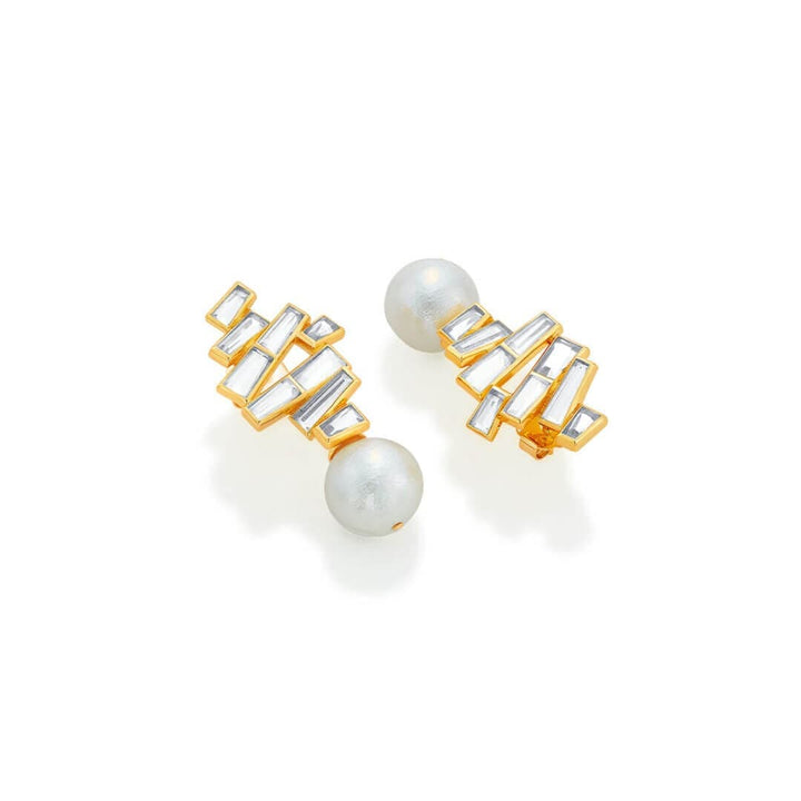 Rise Pearl Drop Earrings