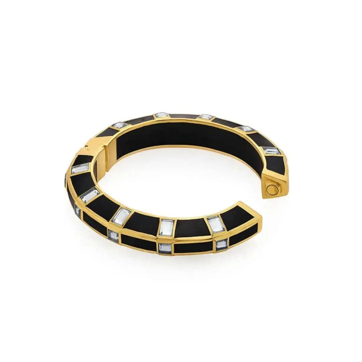 Raina Black Mirror Bangle
