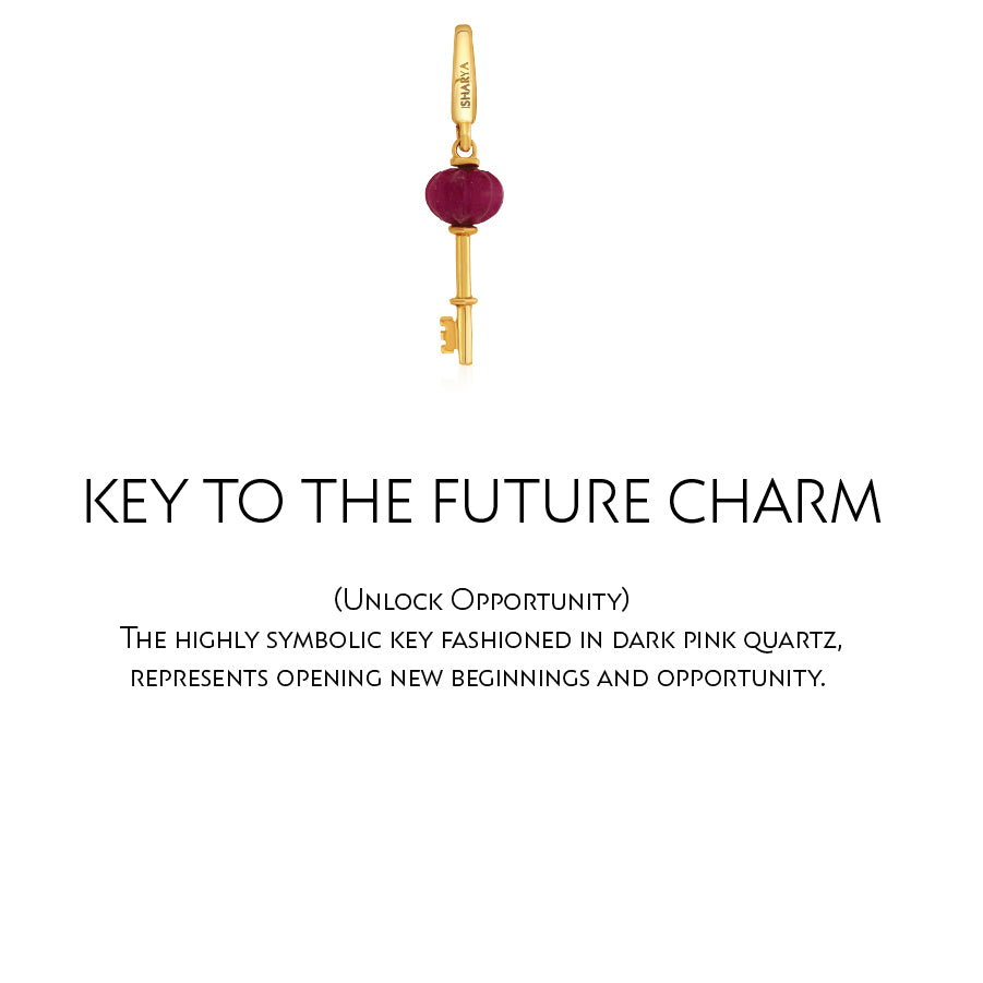 Keys to the Future Charm - Isharya | Modern Indian Jewelry