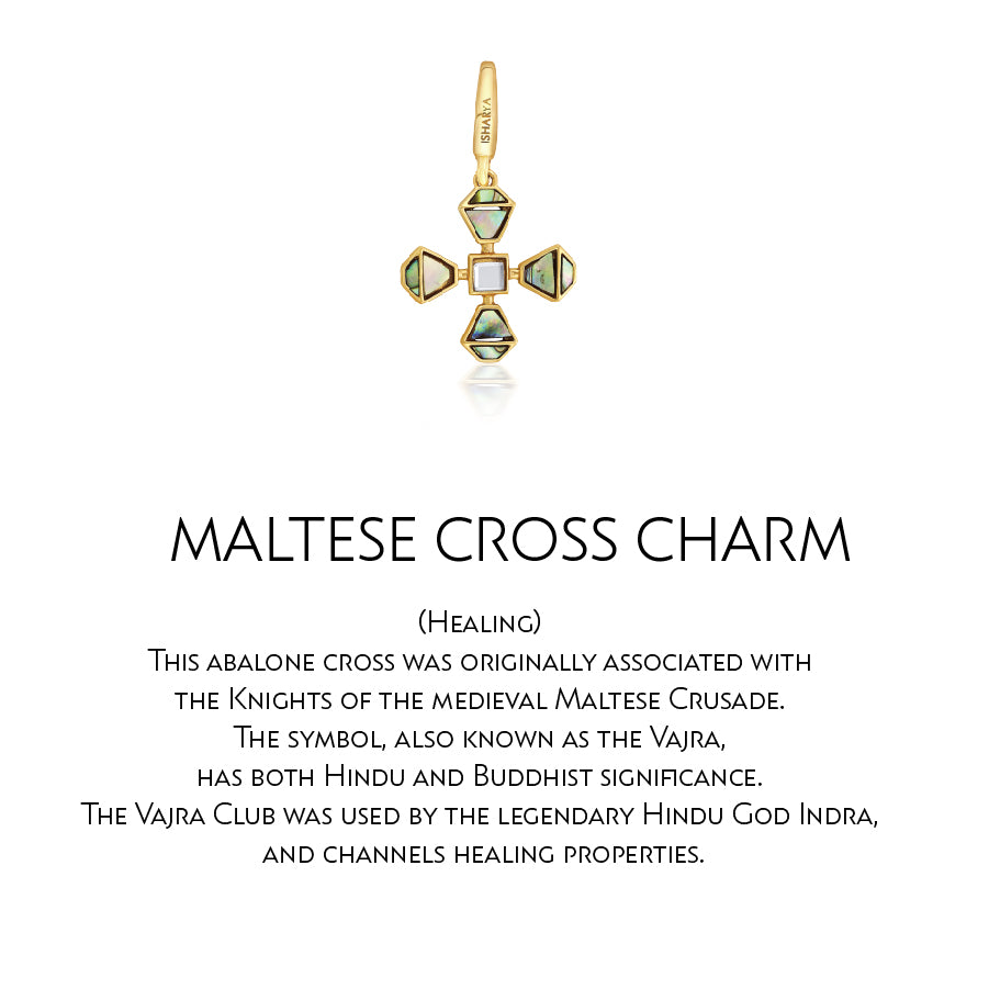 Maltese Cross Charm