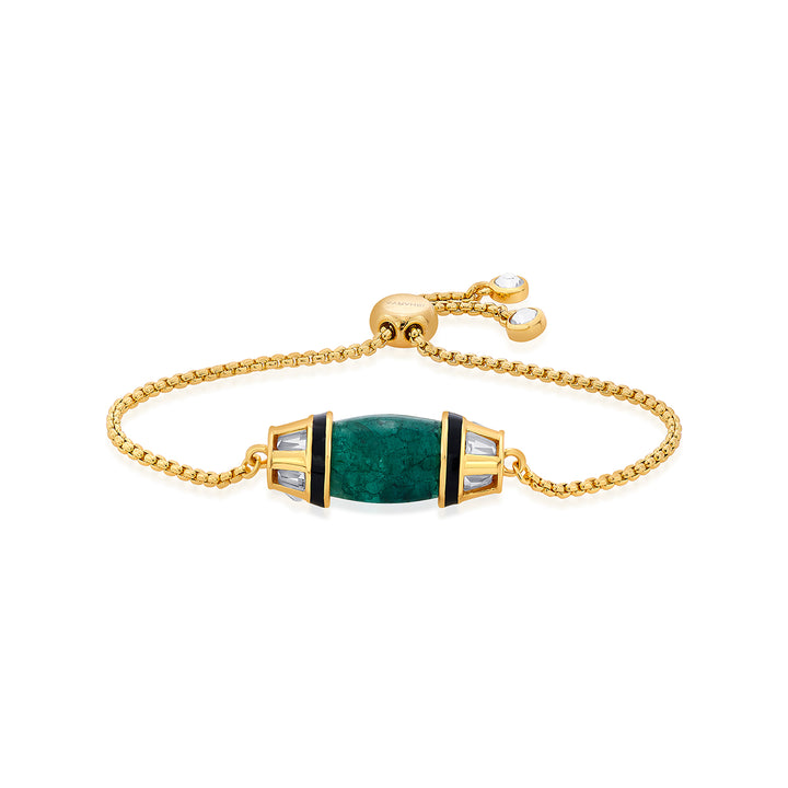 Sultana Green Quartz Bracelet