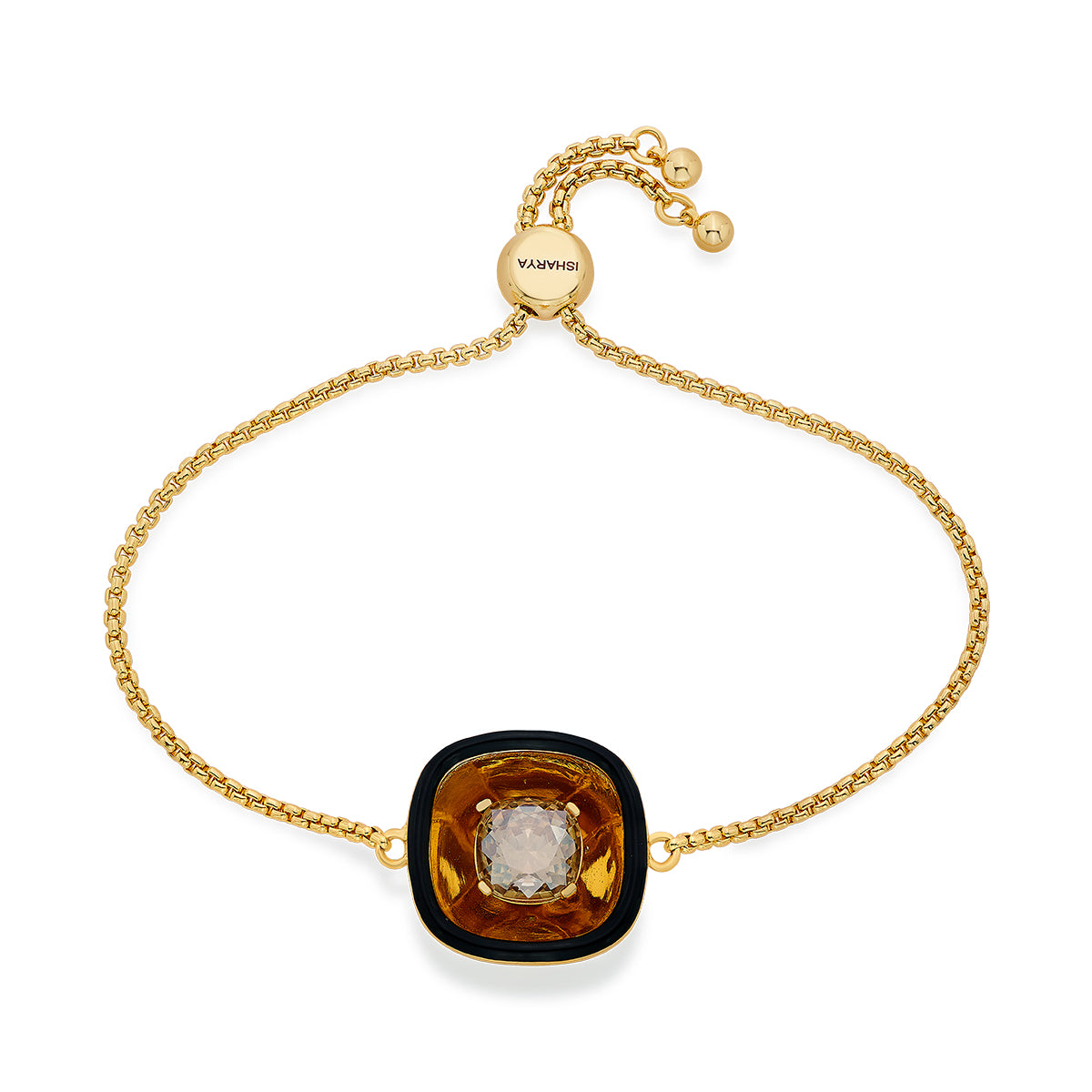 Bling Glory Wrap Crystal Bracelet - Isharya | Modern Indian Jewelry
