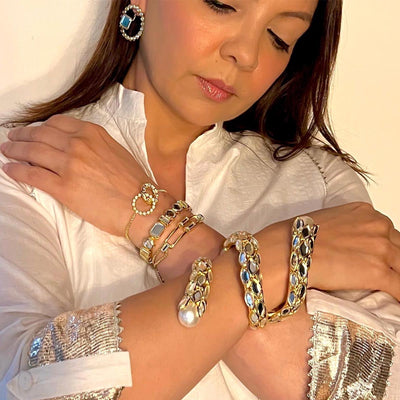 Revolution Earrings - Isharya | Modern Indian Jewelry