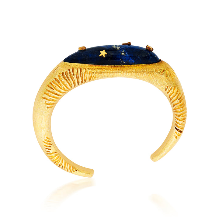 Celestial Lapis Cuff