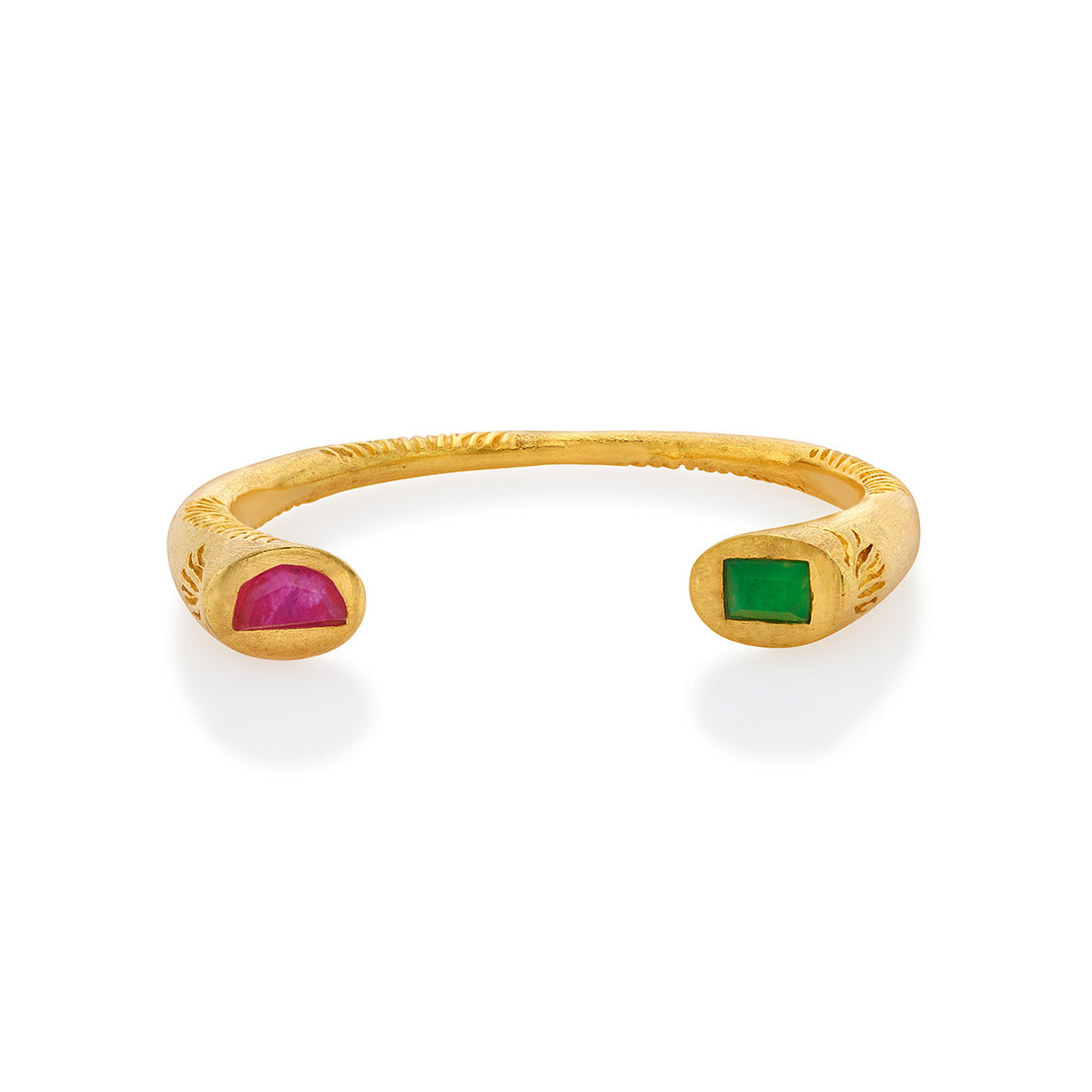 Marvel Green Jade Cuff