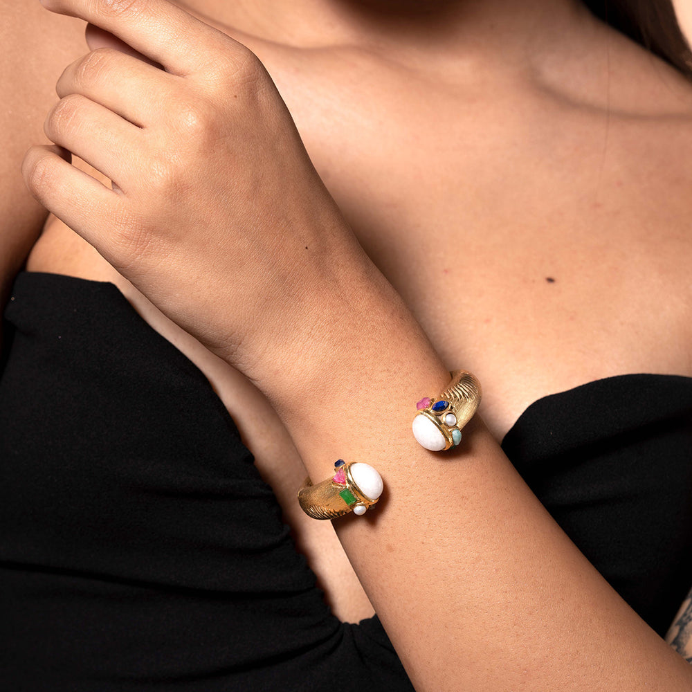 Galaxy Multi-Stone Cuff